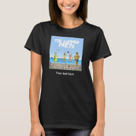 Verjaardags Zomer Strandfeest T-shirt