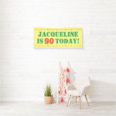 Verjaardagsaankondiging Spandoek (Insitu)