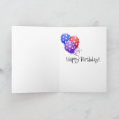 Verjaardagsaardappel in patat kaart (Binnen)