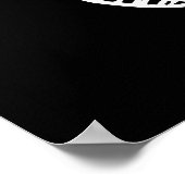 Verjaardagsachtergrond Wild One Poster (Hoek)