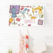 Verjaardagsambacht en kunst spandoek (Insitu)