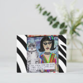 Verjaardagsansichtkaart Briefkaart (Staand voorkant)