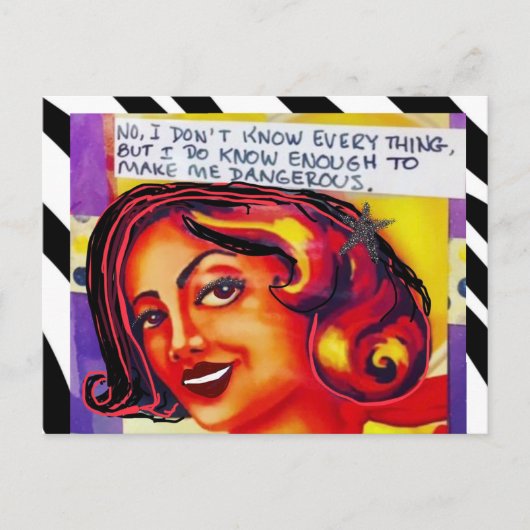 Verjaardagsansichtkaart Briefkaart (Voorkant)