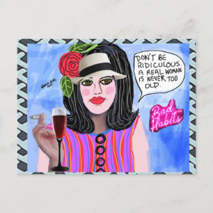 Verjaardagsansichtkaart Briefkaart