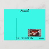 Verjaardagsansichtkaart Briefkaart (Achterkant)
