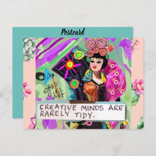 Verjaardagsansichtkaart Briefkaart (Voorkant / Achterkant)