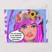 Verjaardagsansichtkaart Briefkaart (Voorkant)