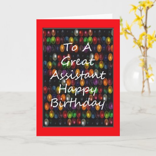 Verjaardagsassistent van de Kaart (Gele Bloem)