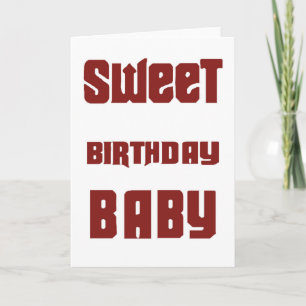 Verjaardagsbaby Kaart