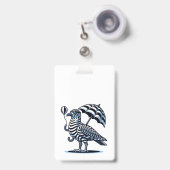 verjaardagsbadge badge (Voorzijde met uittrekbare clip)