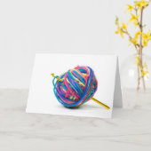 verjaardagsbal van garen kaart (Gele Bloem)