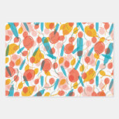 Verjaardagsballon Hip Hoera Inpakpapier Vel (Voorkant)