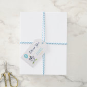 Verjaardagsballon met knuffelkoala cadeaulabel (Met Touw)
