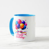 Verjaardagsballon Mok (Voorkant links)