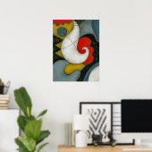 Verjaardagsballon Poster Muurkunst (Thuiskantoor)