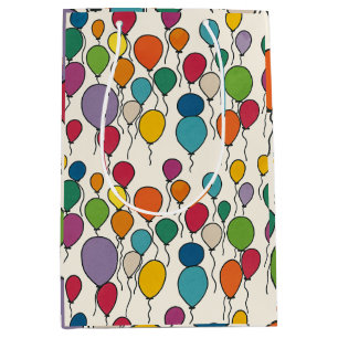 Verjaardagsballon Waterverf Medium Cadeauzakje