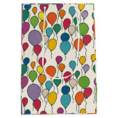 Verjaardagsballon Waterverf Medium Cadeauzakje (Achterkant)