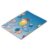 Verjaardagsballonfeest Notitieboek (Linkerzijde)