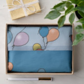 Verjaardagsballonfeest Tissuepapier (Geschenk)