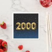 Verjaardagsballonnen 2000 In Sterren Servetten (Insitu)