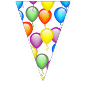 Verjaardagsballonnen Banner Vlaggen (Eerste vlag)