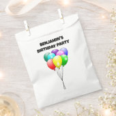 Verjaardagsballonnen Bedankzakje (Geknipt)