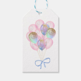 Verjaardagsballonnen Cadeaulabel