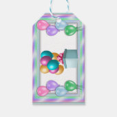 Verjaardagsballonnen Cadeaulabel (Voorkant)
