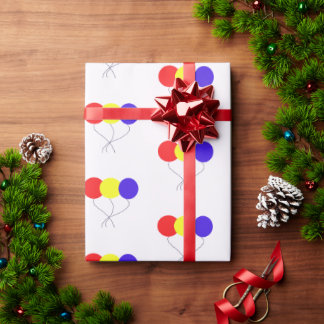 Verjaardagsballonnen Cadeaupapier