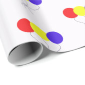 Verjaardagsballonnen Cadeaupapier (Rol Hoek)