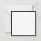 Verjaardagsballonnen en -kaarsen in hoge definitie notitiekaartje (Achterkant)