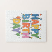 Verjaardagsballonnen Legpuzzel (Horizontaal)