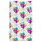 Verjaardagsballonnen met Confetti Klein Cadeauzakje (Achterkant)