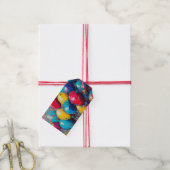 Verjaardagsballonnen Naar en Van Cadeaulabel (Met Touw)