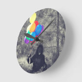 verjaardagsballonnen ronde klok (Hoek)