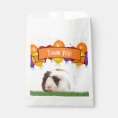 Verjaardagsballonnen Schattige Guinee Pig Sinaasap Bedankzakje (Voorkant)