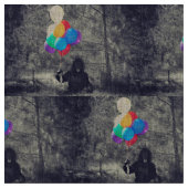 verjaardagsballonnen stof (Close Up)