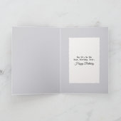 Verjaardagsbank in de Bossen Kaart (Binnen)