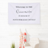 VERJAARDAGSBANNER QUINCENIERA SPANDOEK (Insitu)