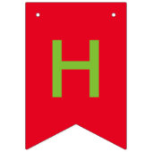 Verjaardagsbanner Vlaggetjes (Tweede vlag)