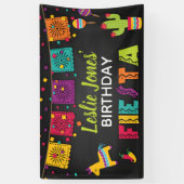 Verjaardagsbanner voor een feest spandoek (Verticaal)