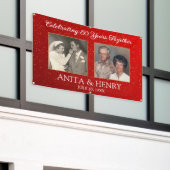 Verjaardagsbanner voor elk jaar spandoek (Buitenkant Gebouw)