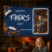 Verjaardagsbanner voor Vader | Foto + Tekst | zazz Spandoek