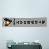 Verjaardagsbanner voor whisky en sigaren spandoek (Beurs)