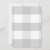 Verjaardagsbarbecue BBQ-feest Rozen Houten Uitnodi Kaart (Achterkant)