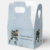 Verjaardagsbash op ijs bedankdoosjes (Open)