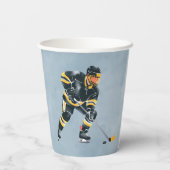 Verjaardagsbash op ijs papieren bekers (Achterkant)