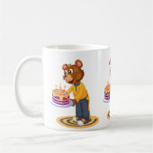 Verjaardagsbeer verrassing koffiemok (Links)