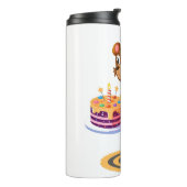 Verjaardagsbeer verrassing thermosbeker (Gedraaid links)