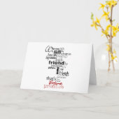 VERJAARDAGSBELOFTE AAN MIJN BESTE VRIEND - DAT IS KAART (Gele Bloem)